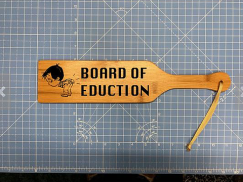 Image result for board of education paddle